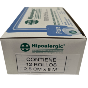 CINTA PAPEL TIPO MICROPORE 2,5 X 9 HIPOALERGIC Argentina