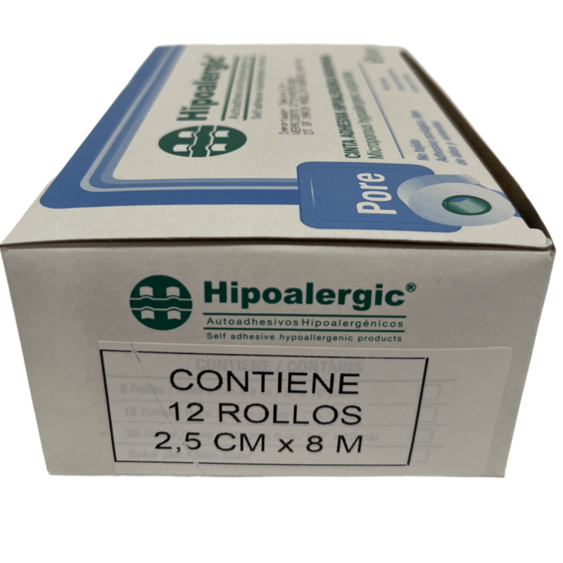 CINTA PAPEL TIPO MICROPORE 2,5 X 9 HIPOALERGIC Argentina