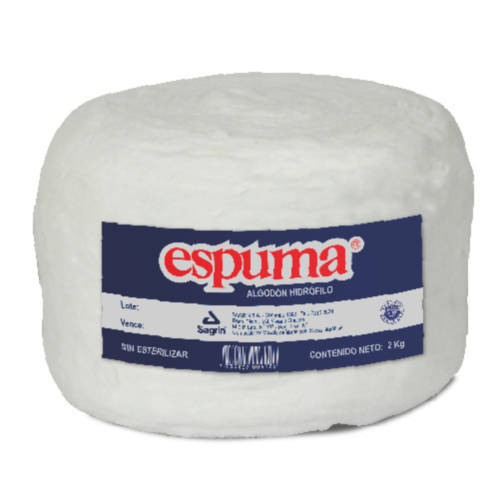 ALGODON MANTA DE 2 KG sagrin