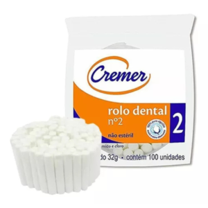 ALGODON ROLLO DENTAL CREMER X 100 UNDS.