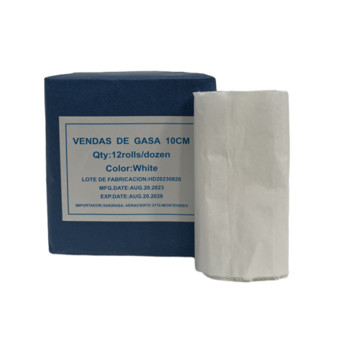 VENDAS DE GASA DE 10 CMS.