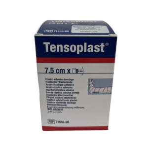 VENDA marca TENSOPLAST original, ELASTICA Y ADHESIVA (7,5 cm x 5 m)