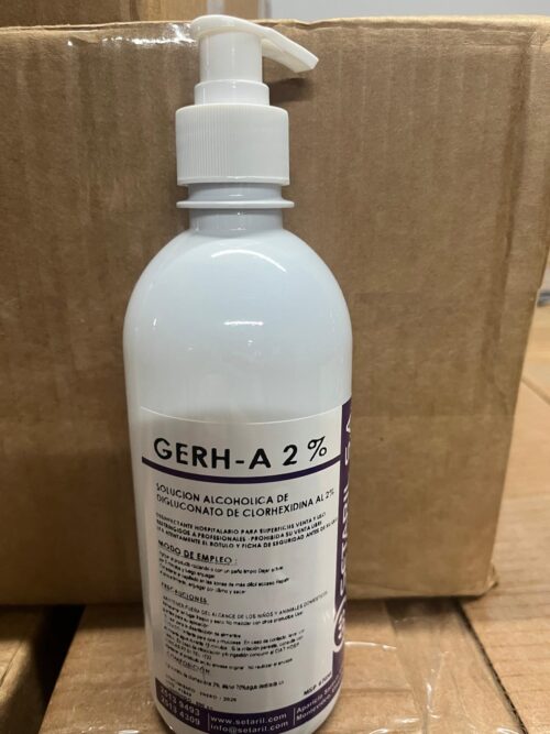 CLORHEXIDINA ALCOHOLICA PROCID AL 2% SIN COLOR