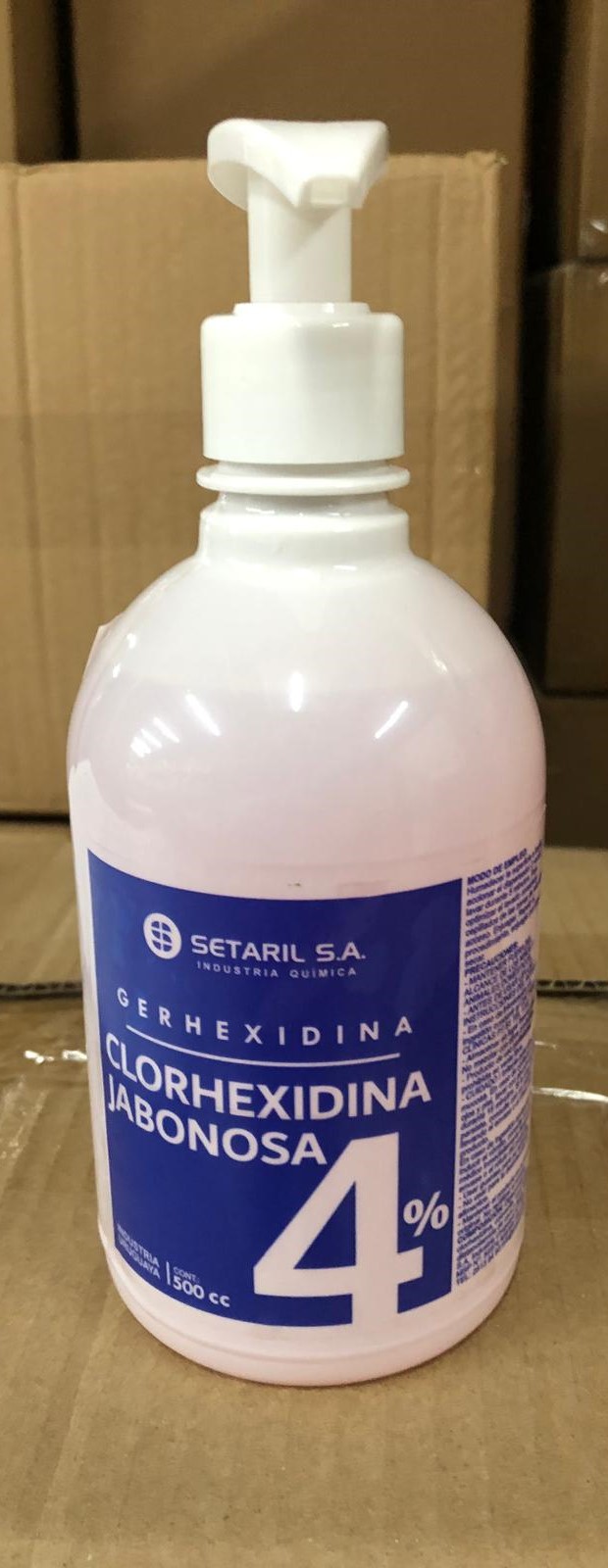 JABON LIQUIDO C/CLORHEXIDINA PROCID DE 500 CC AL 4% C/DISP.