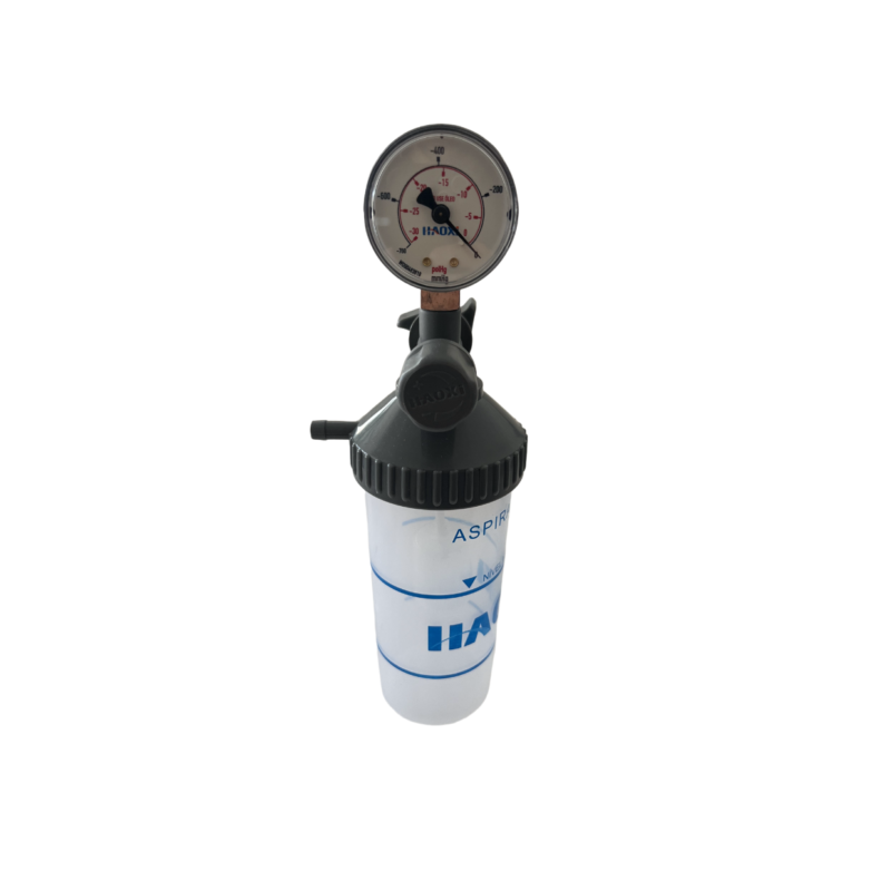VACUOMETRO (MANOMETRO CON VASO POLIPROPILENO) HAOXI (cod. AS0456)