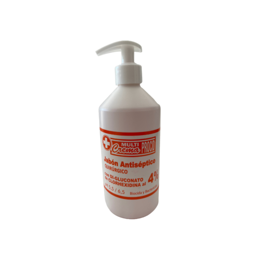 JABON LIQUIDO C/CLORHEXIDINA PROCID DE 500 CC AL 4% C/DISP.