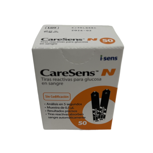 TIRA P/HEMOGLUCOTEST para equipo CARESENS NPOP