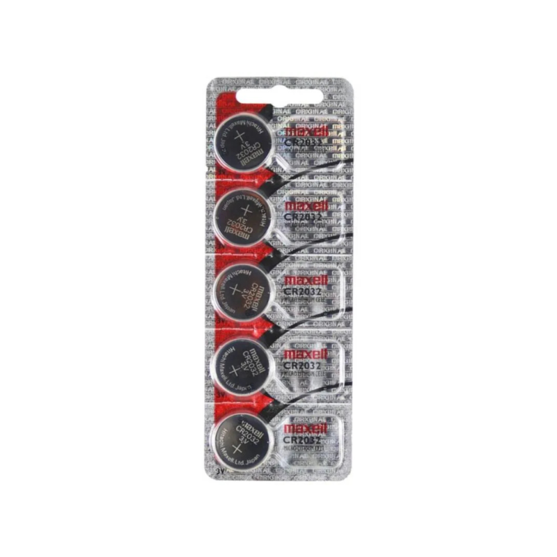 PILA ALCALINA CR2032 MAXELL - para glucometros (aparatos hemoglucotest)