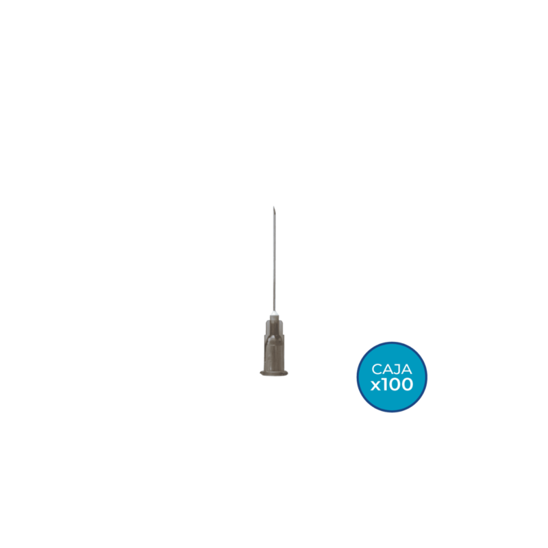 AGUJAS DESC. 18G X 1 ½ / 19G X 1 ½  / 20 X 1 /  20 X 1 ½ / 21 X 1 / 21 X 1 y ½  22G X 1 / 22G X 1 ½