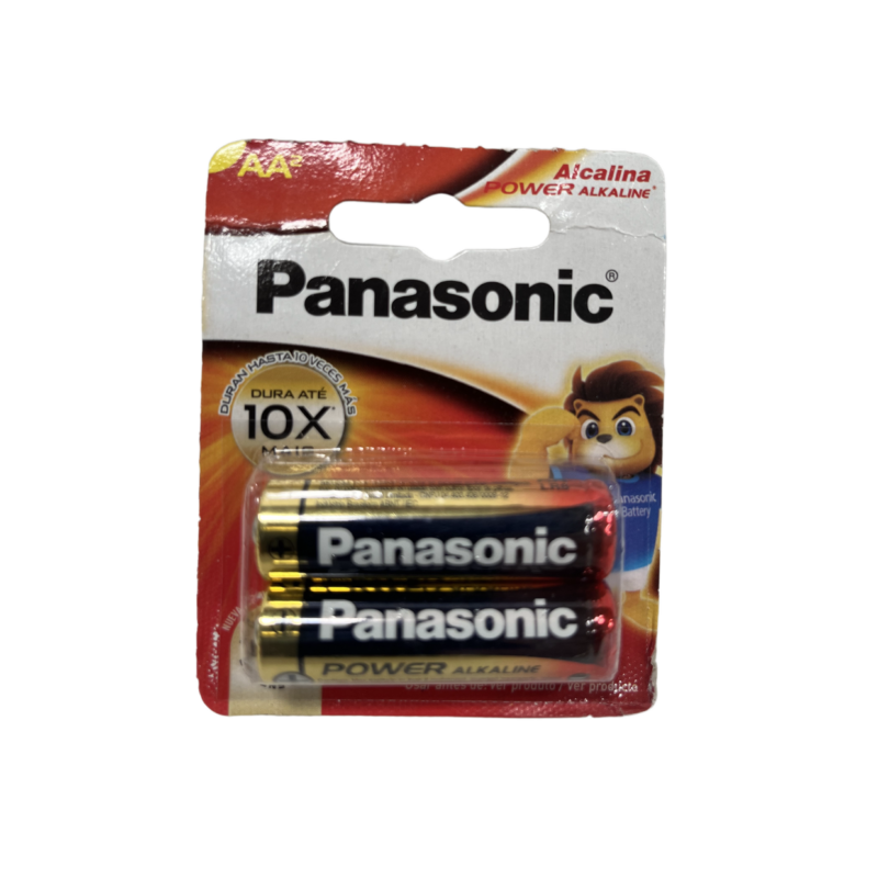 PILA ALCALINA EVEREADY/PANASONIC tamaño AA