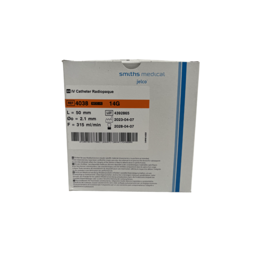 CATETER INTRAVENOSO JELCO 14 y 16G M.S.P. 400