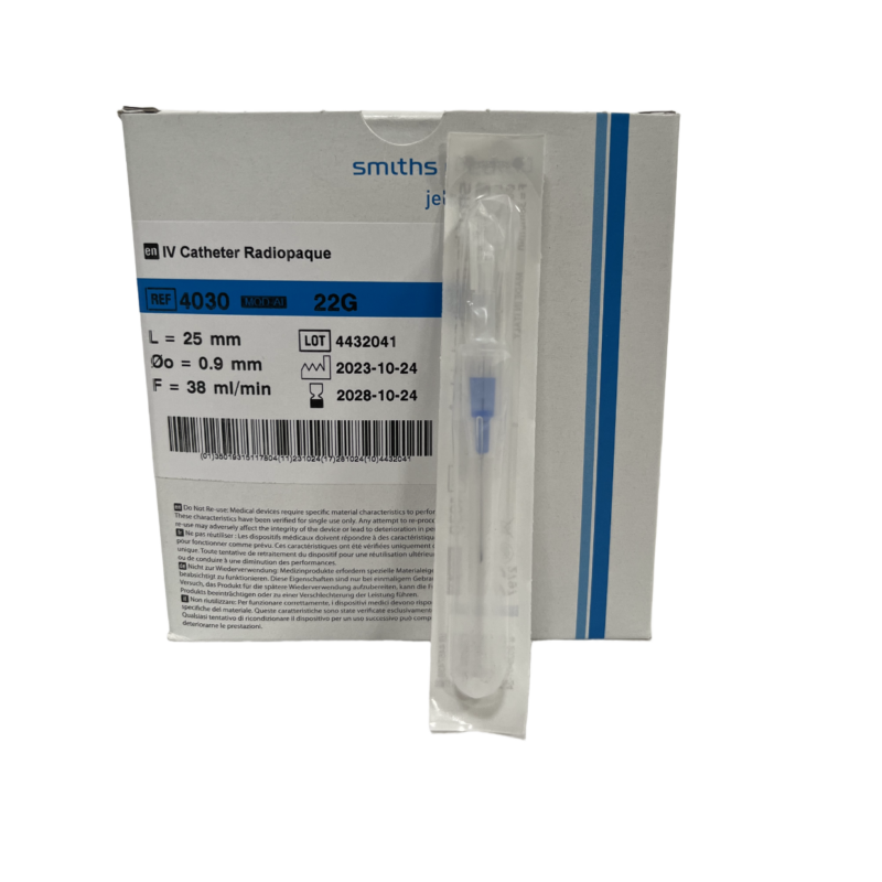 CATETER INTRAVENOSO JELCO 18, 20, 22 y 24G M.S.P. 401