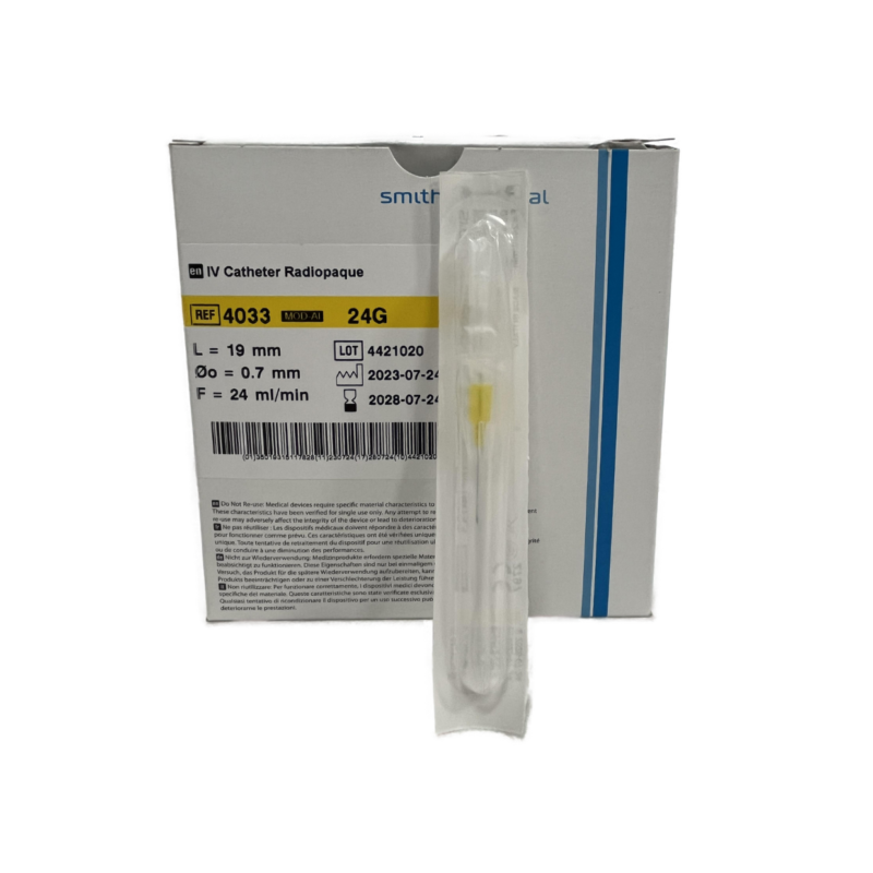 CATETER INTRAVENOSO JELCO 18, 20, 22 y 24G M.S.P. 401
