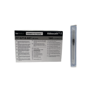CATETER INTRAV. Marca ABBOCATH original 14, 16, 18, 20, 22 y 24G 
