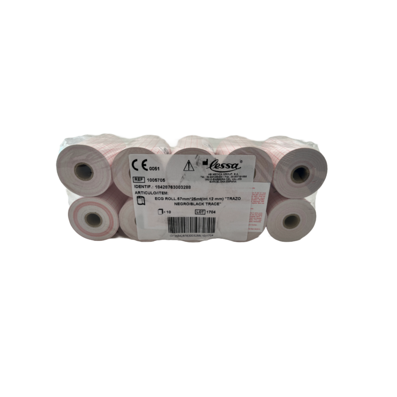 ROLLO PAPEL ECG 58MM