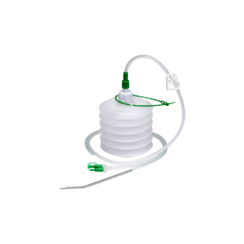 HEMOSUC DRENAGE 10FR/12FR/14Fr/ 16Fr / 18FR x 600CC marca Polyvac Polymed