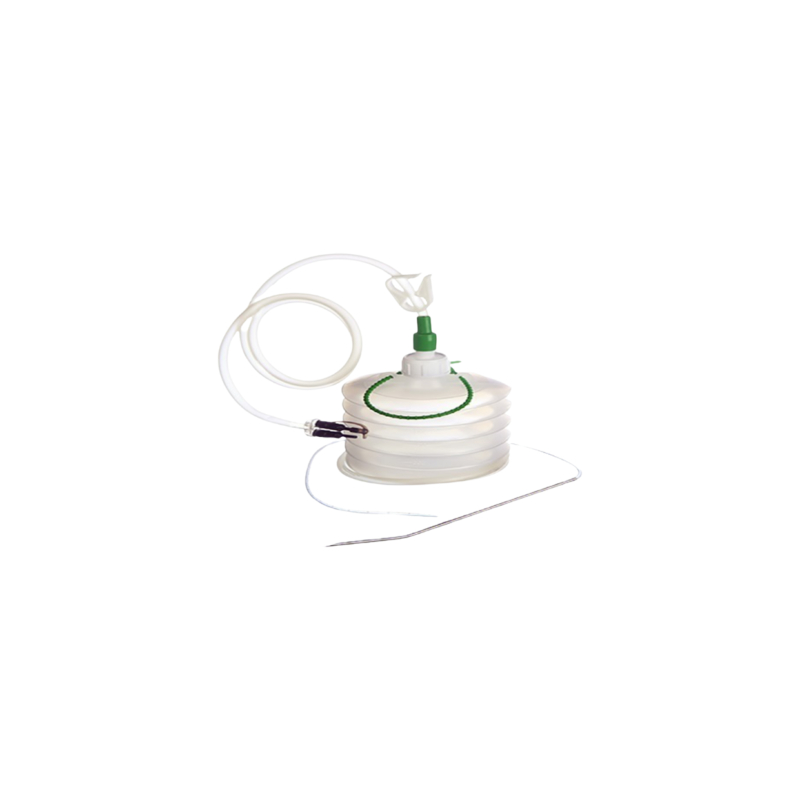 HEMOSUC DRENAGE 10FR/12FR/14Fr/ 16Fr / 18FR x 600CC marca Polyvac Polymed