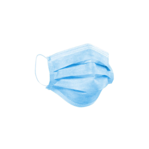 TAPABOCA C/ELASTICO triple capa, médico quirúrgico aprobado