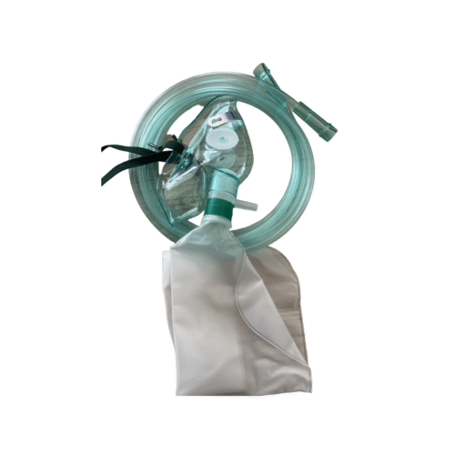 MASCARA OXIG PEDIATRICA C/ BOLSA RESERV y tubul
