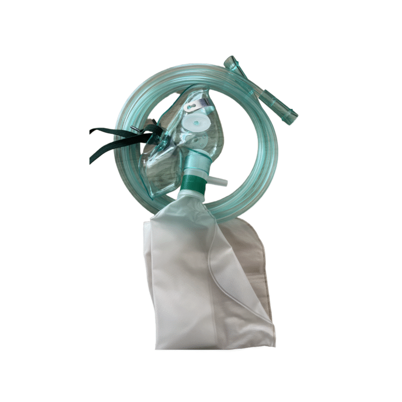 MASCARA OXIG PEDIATRICA C/ BOLSA RESERV y tubul