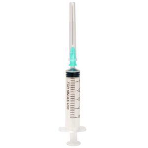 Jeringa descartable 5cc Caja de 100 unidades